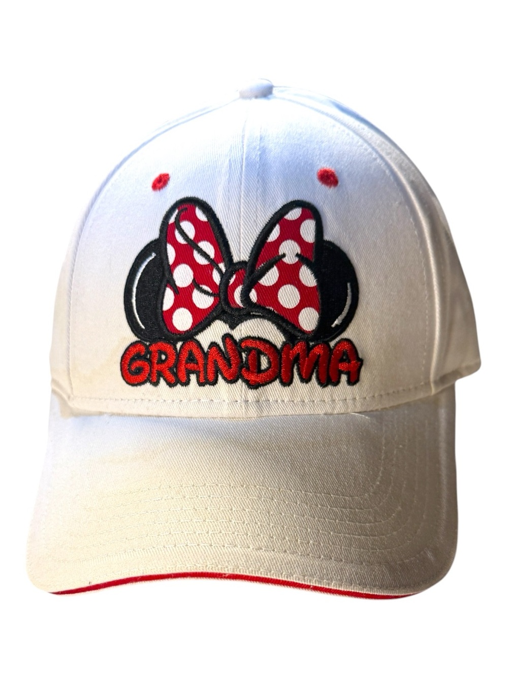 Disney Women's Minnie Mouse "Grandma Fan" Baseball Cap.
